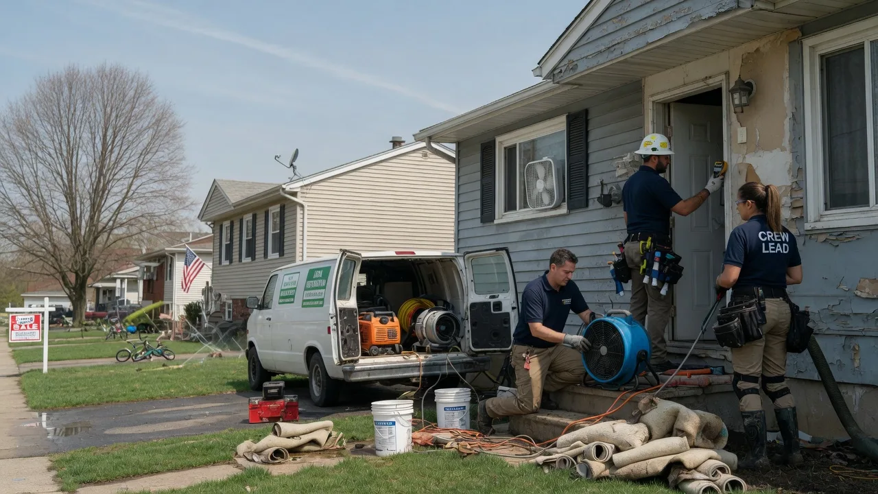 Flood Cleanup in Mountain Top, PA near me