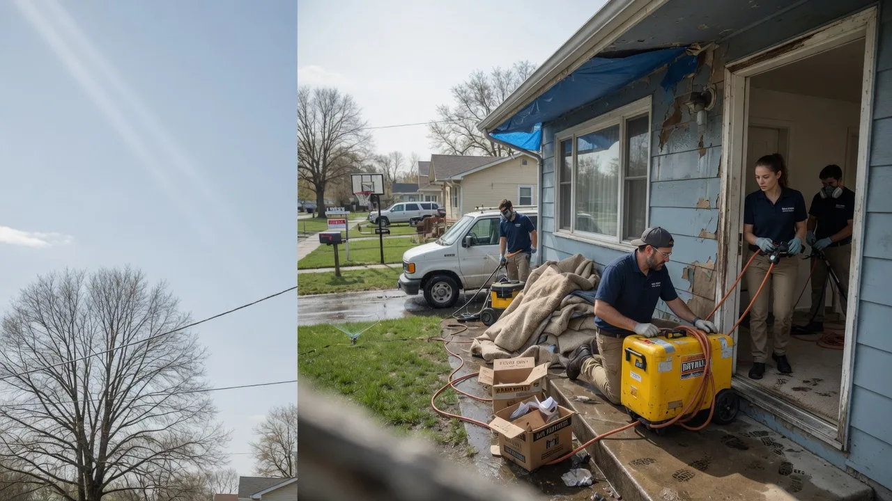 Basement Flood Cleanup in Mountain Top, PA near me